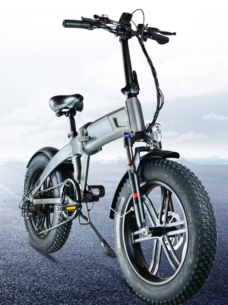 5% Discount 48V20ah 500W Vintage Retro Foloding Fat Tyre Bike City Super Fat Tire Electric Bike Foldable E-Bike