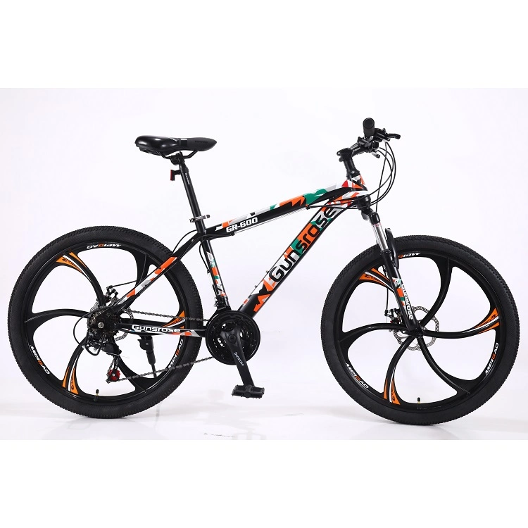 2023new Design26 Inch Bike21 Speed Mountain Bicycle 6 Knife Wheel Bicycle for Adult