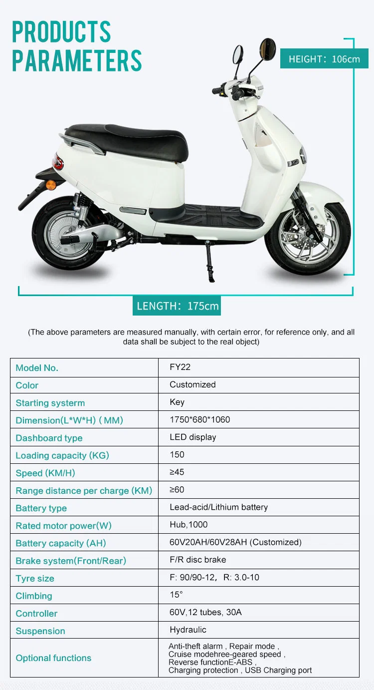 China Factory CKD/SKD Hot Sale Motorcycle Electric Scooter