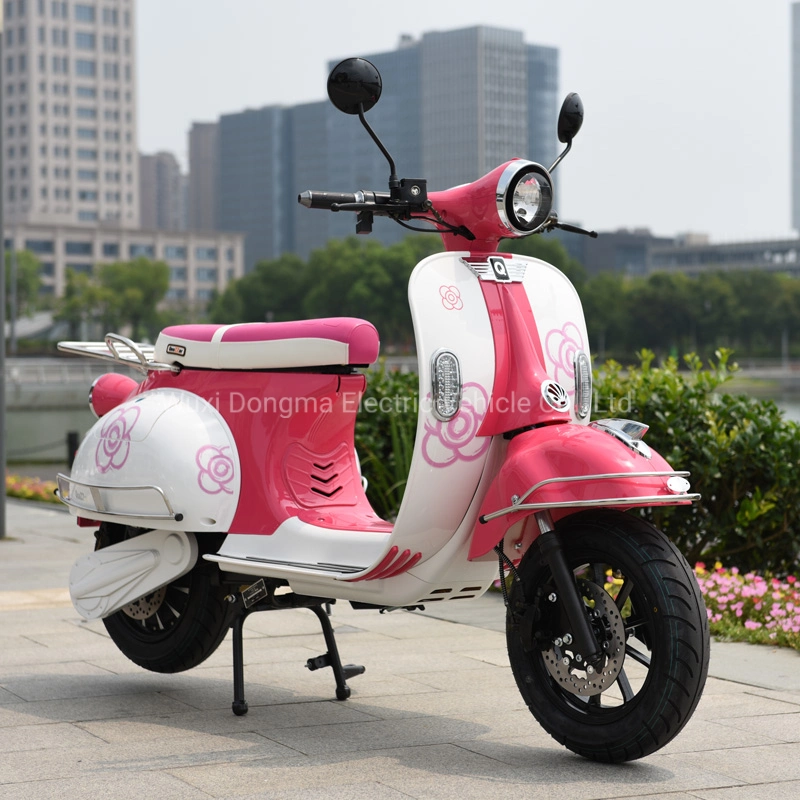 EEC Vespa Electric Scooters Removable Battery Adult Electric Motorcycle