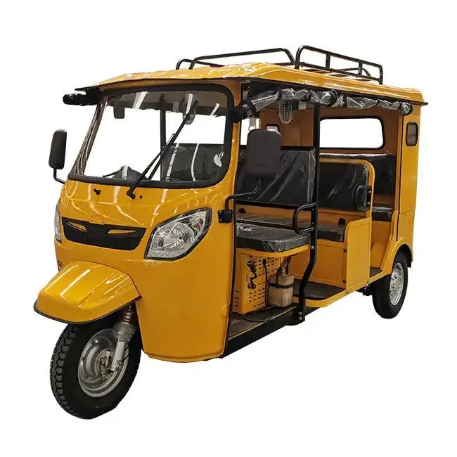 China Factory Semi Enclosed Luxury Passenger Electric Tricycles