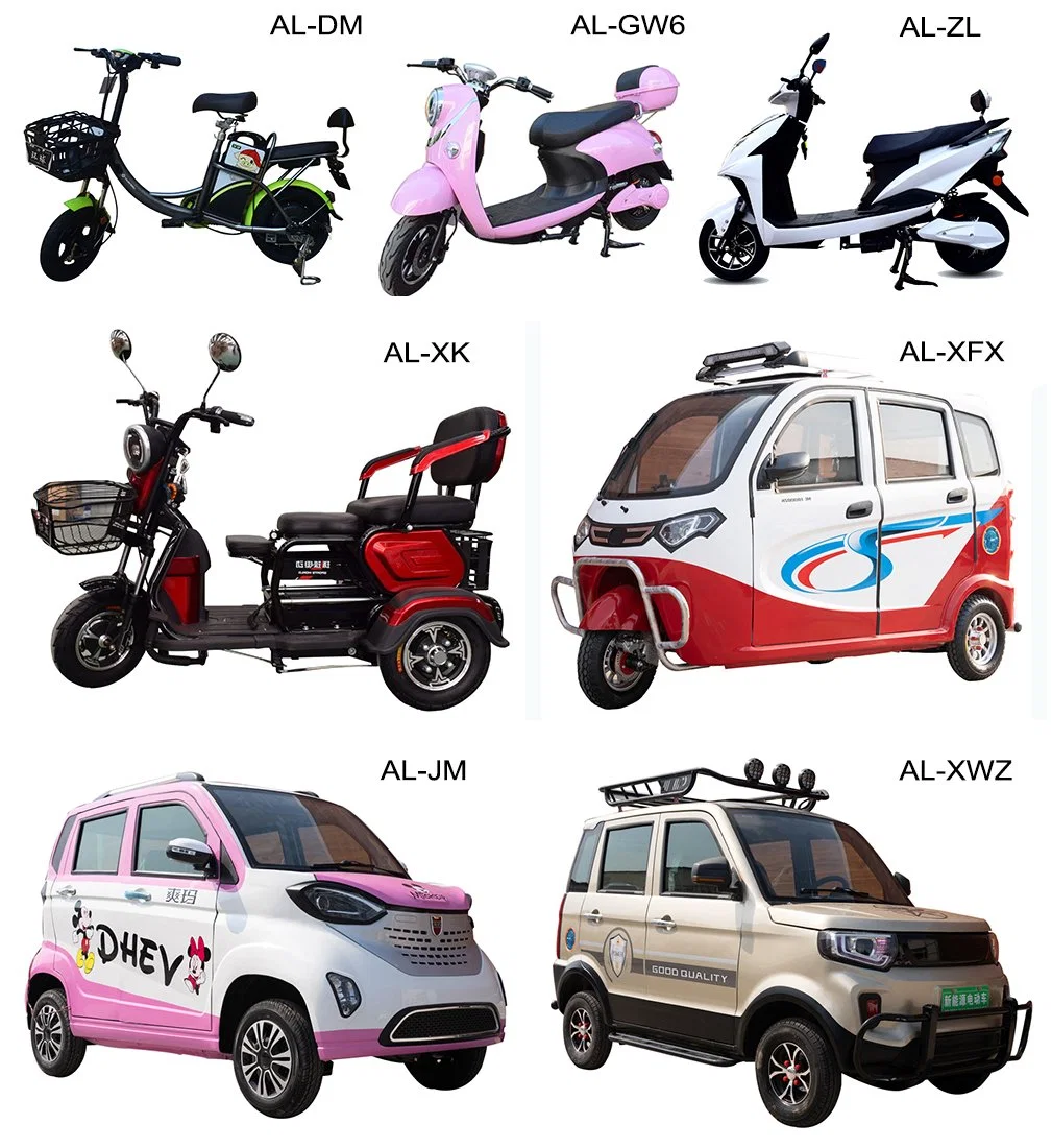 Al-A9 Electric Passenger Tricycle Cargo Trike with Three Seats New Three Wheel Adult Car Fashionable Leisure