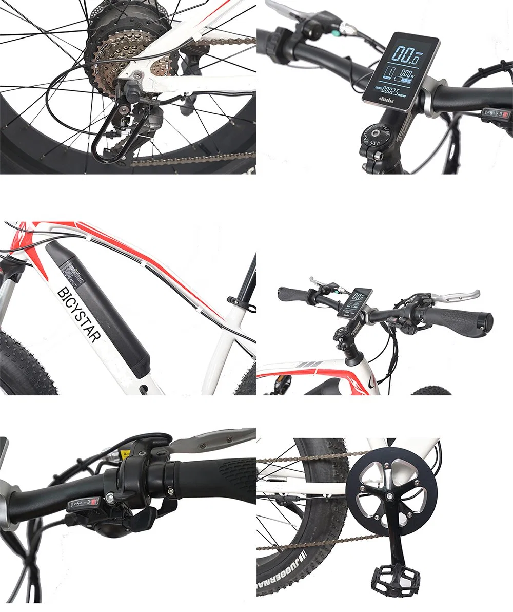 Fast Delivery 29 Mountain Electric Bike Ready Stock with Full Suspension Discbrake Mountain Bicycle