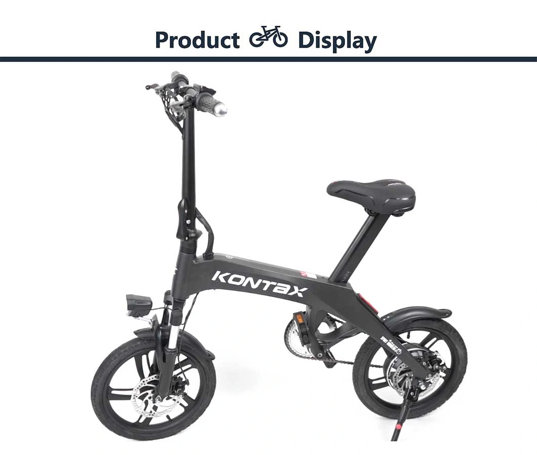 Wholesale 36V 7.8ah Folding Electric Bicycle China with Lithium Battery and Carbon Fibre Frame