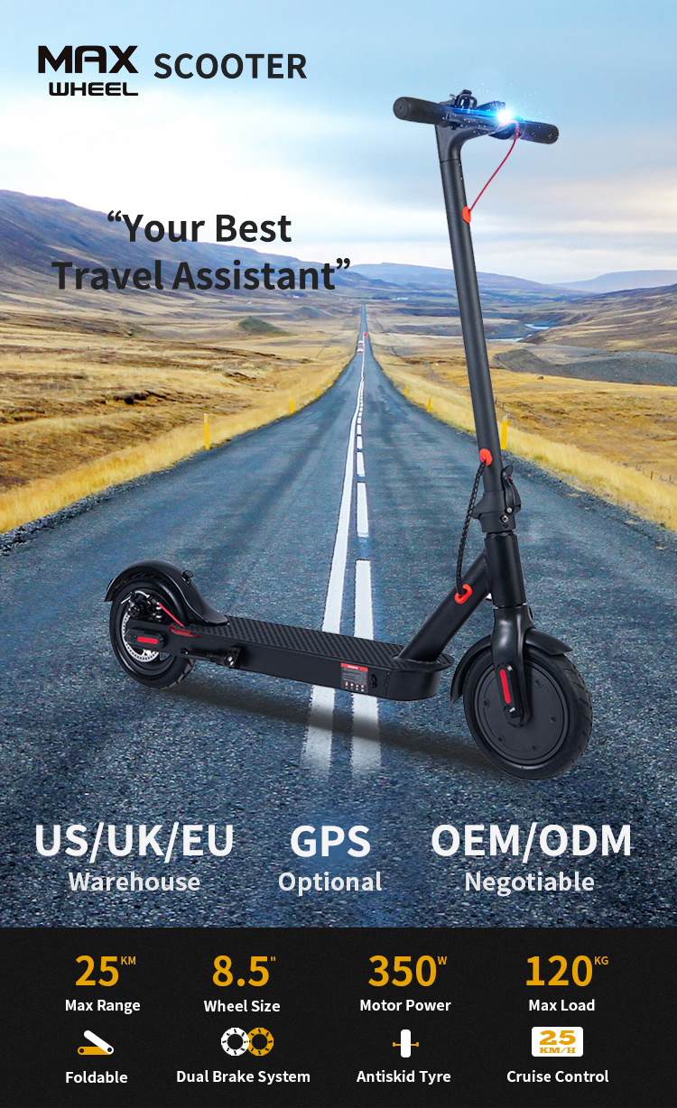 Top Sale 2 Wheel M365 Folding Electric Scooter 8.5 Inch Adult Kick Scooter