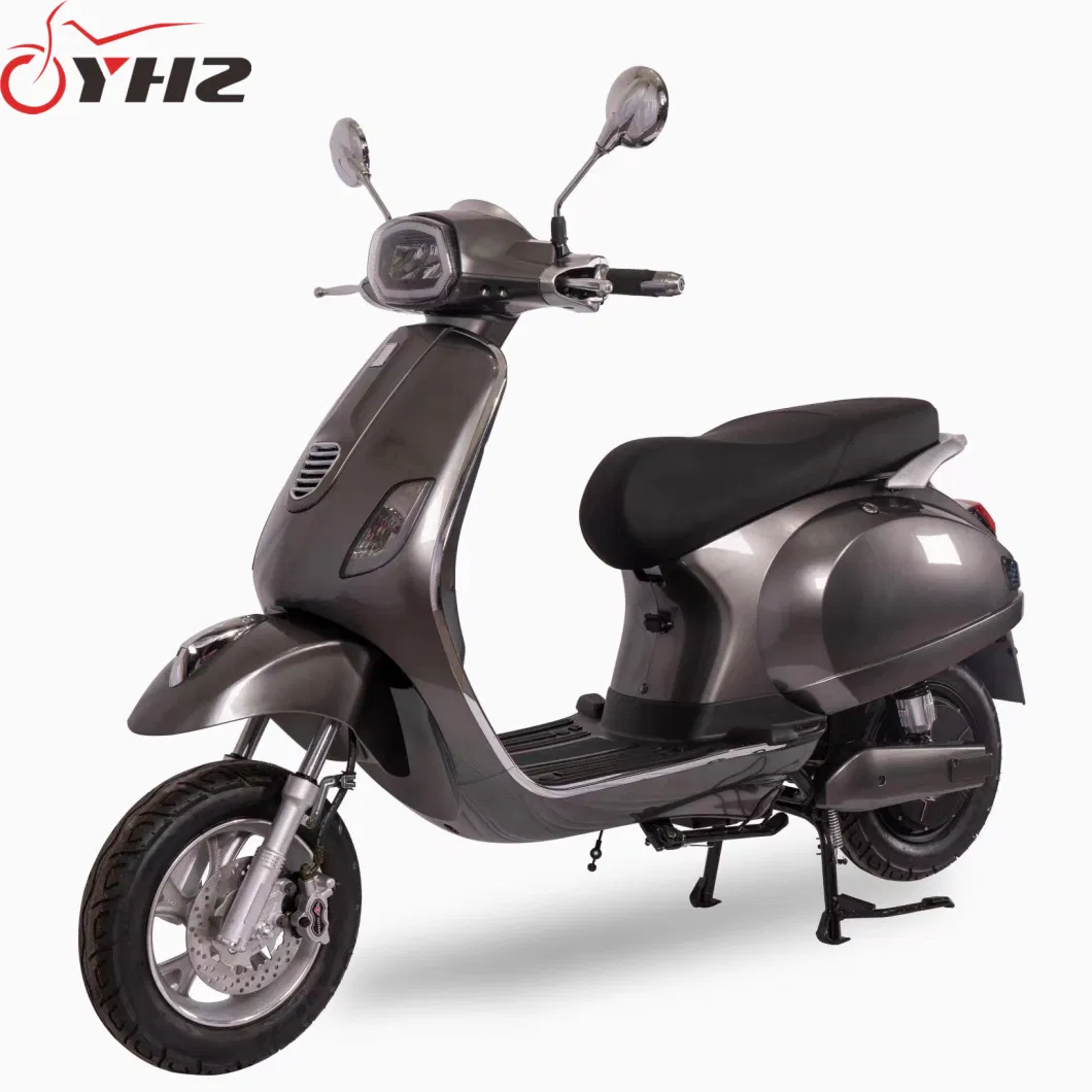 High End Electric Moped 60V 1000W Motorcycle Scooter Hot Selling Classic Bike