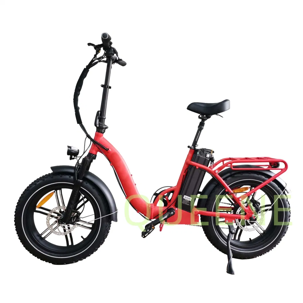 Queene/New Design 20 Inch 48V 750W 1000W Electric Dirt Bikes Folding Motorized Electric Boost Bikes