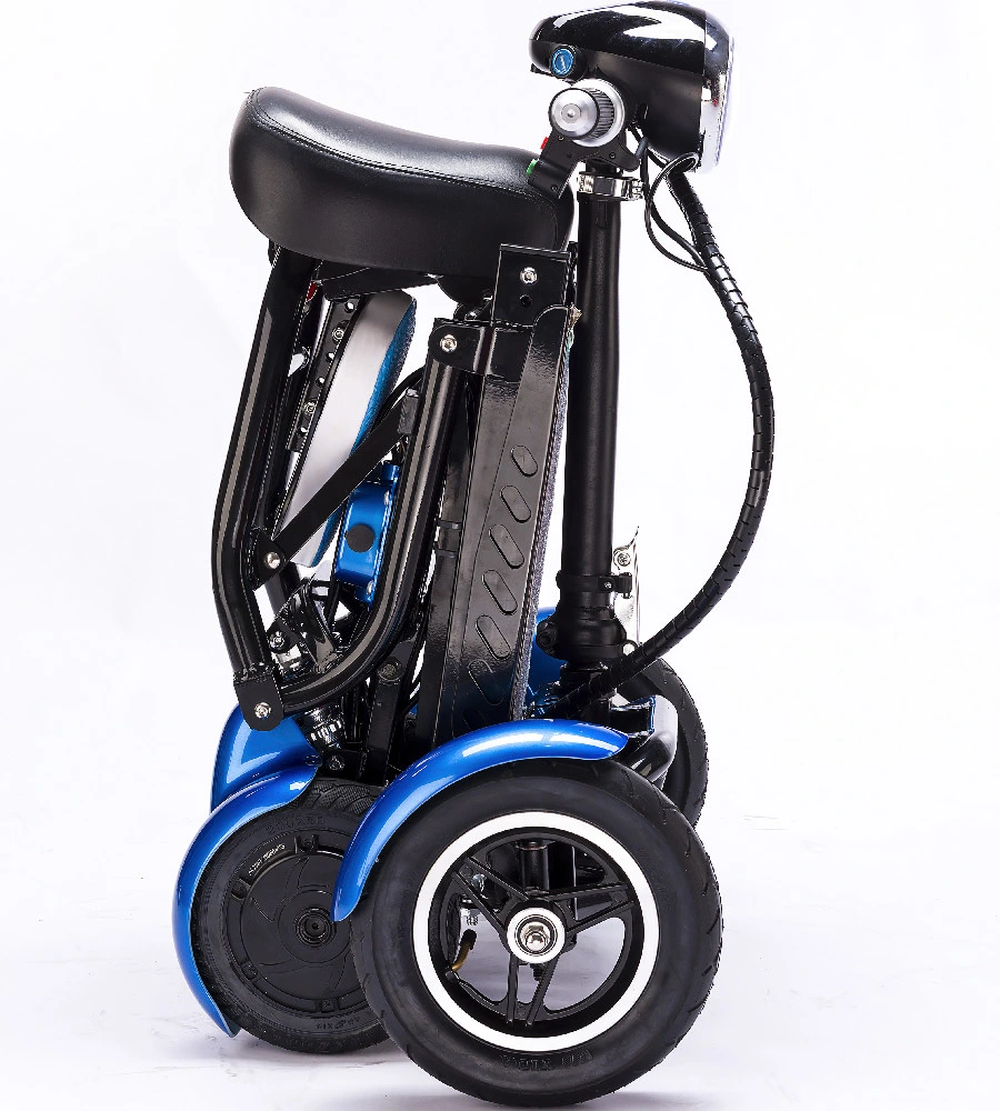 Disabled 4 Wheel Electric Folding Mobility Scooter for Elderly Adult Handicap Mobility Electric Scooter