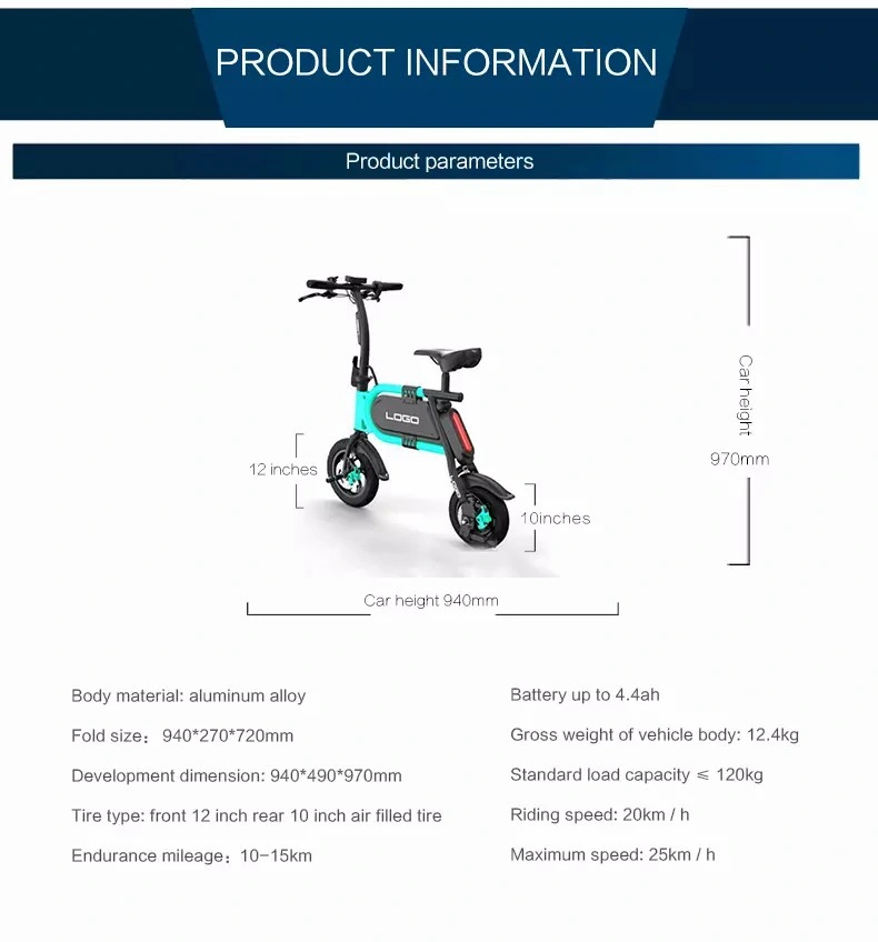China Best 20 Inch Carbon Foldable City E-Bike Electric Mini Bicycle for Sale