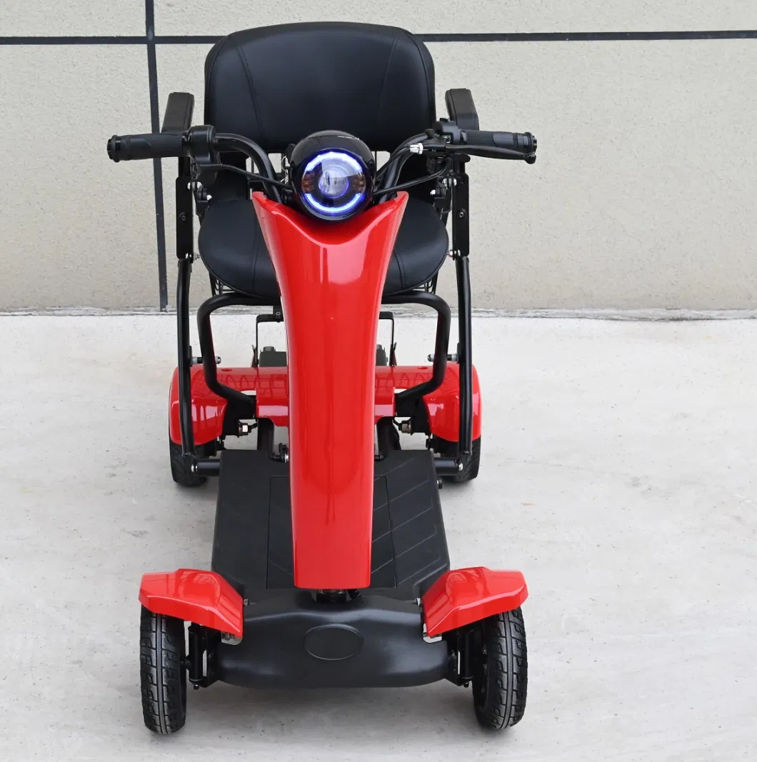 China Adults New Disability Powered Handicapped Mobility Foldable Automatic Electric Bike Scooter for City