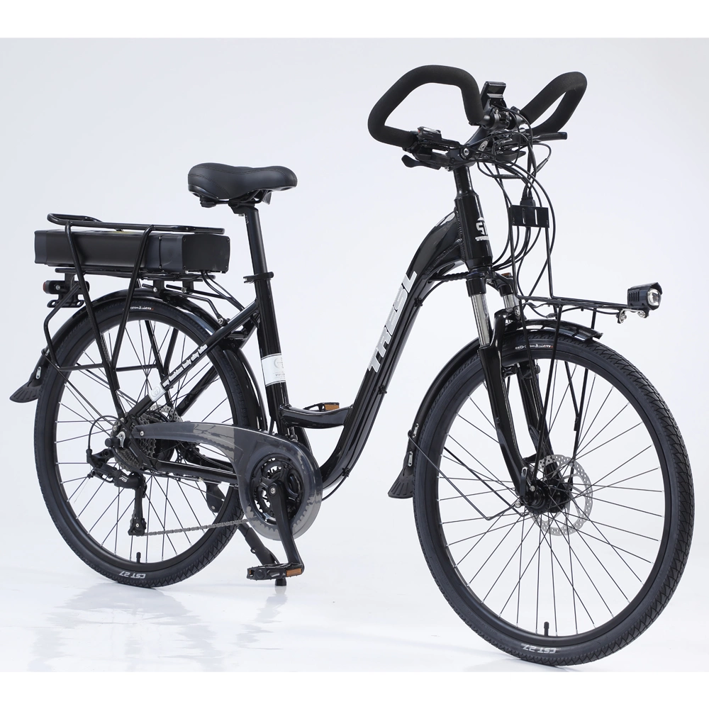 Electric Touring Bicycle Electric Bike 27 Speed 26 Inch Aluminum Alloy