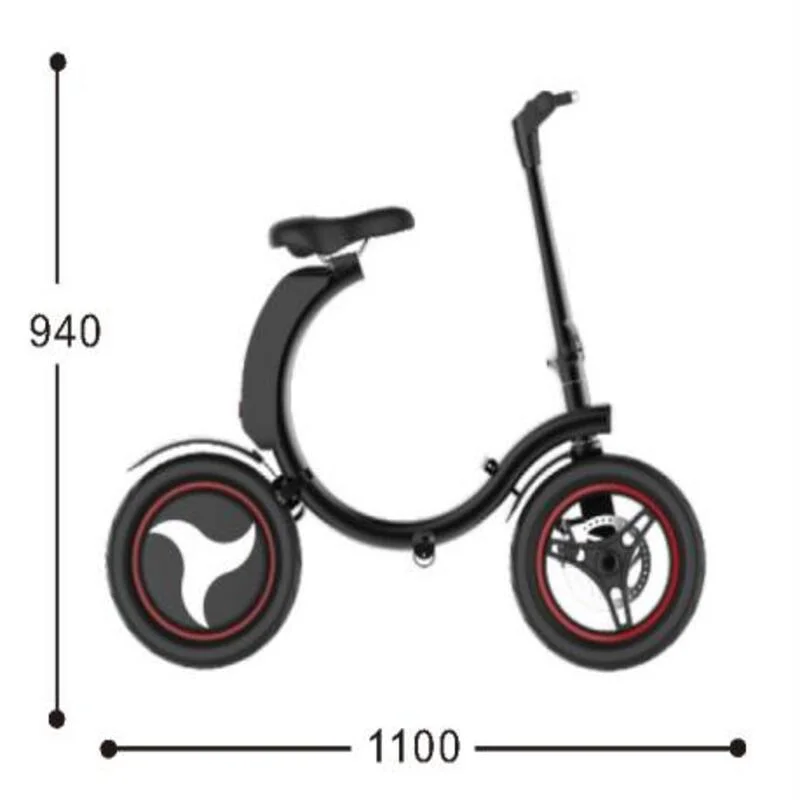 Electric Folding Bicycle Mini 14inch Scooter Information Electric Bike 360W Ec 36V