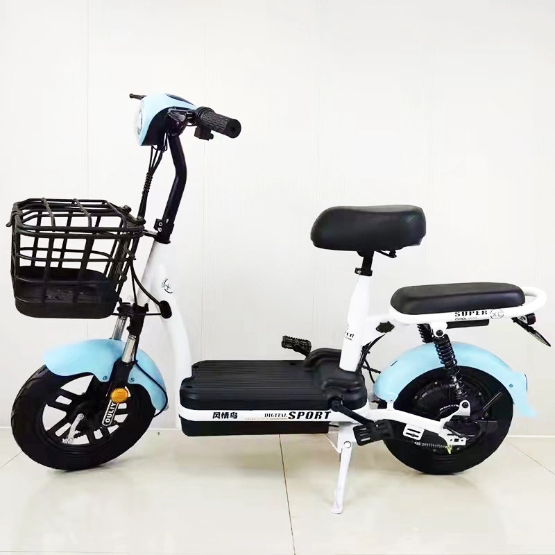 Two Seat 48V 12A Classic Design City Bike Model Electric Bike Cheap Chinese Electric Bike