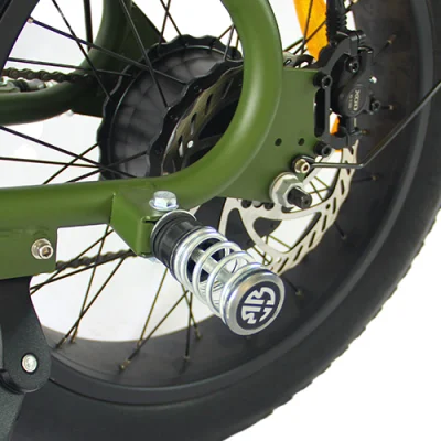 Scooter de neumático de grasa fuera de carretera potente bicicleta eléctrica 500W Motor eléctrico Bicicleta