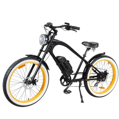 26 Pulgadas Big Wheel E-Bike 500W 48V 17.5ah Bicicleta Eléctrica con Batería de Litio Extraíble.