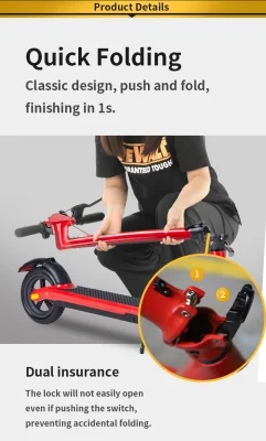 CE Movilidad eléctrica moto Scooter Motor Scooter eléctrico plegable