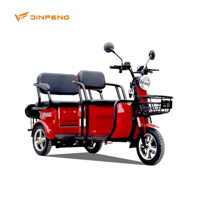 Jinpeng 2023 eléctrico Trike Fat Tyre Mobility Scooter 3 Wheel Triciclo eléctrico