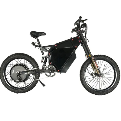 Super bicicleta Eléctrica 100km/H bicicleta de Montaña Eléctrica 72V 12000W eBike