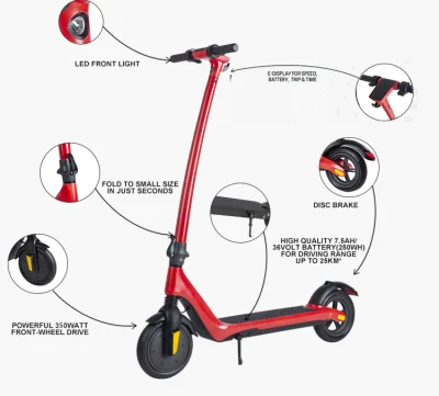 CE Movilidad eléctrica moto Scooter Motor Scooter eléctrico plegable
