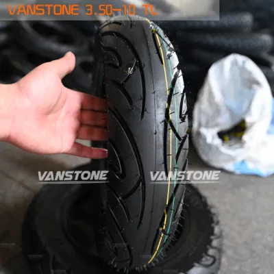 Neumático de scooter ciclomotor neumático de motocicleta tipo E 3.50-10