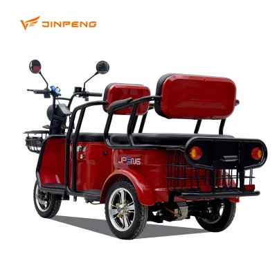 Jinpeng 2023 eléctrico Trike Fat Tyre Mobility Scooter 3 Wheel Triciclo eléctrico