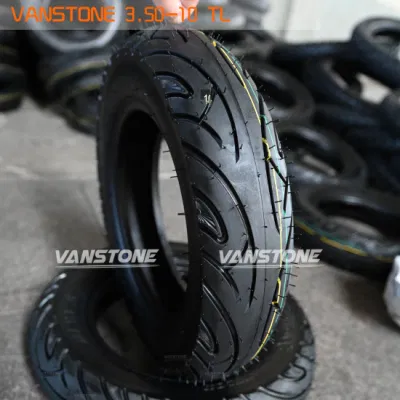 Neumático de scooter ciclomotor neumático de motocicleta tipo E 3.50-10
