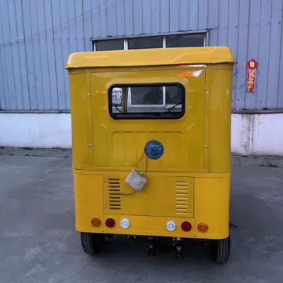 China fábrica semi cerrado de lujo de los pasajeros Tricycles eléctricos