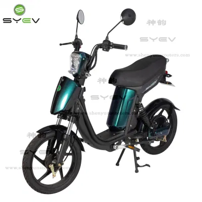 Shenyun producto patentado Scooter eléctrico 350W 48V batería extraíble eléctrico Bicicleta con pedales