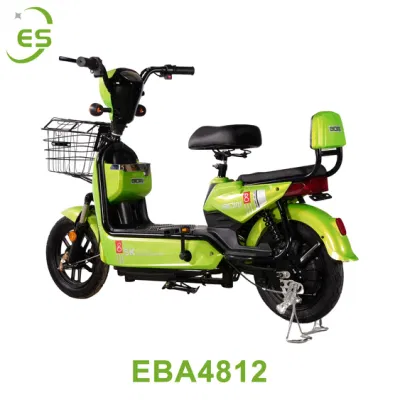 Bicicleta eléctrica neumático de vacío de 14 pulgadas Ciudad Scooter de velocidad única Bicicleta eléctrica