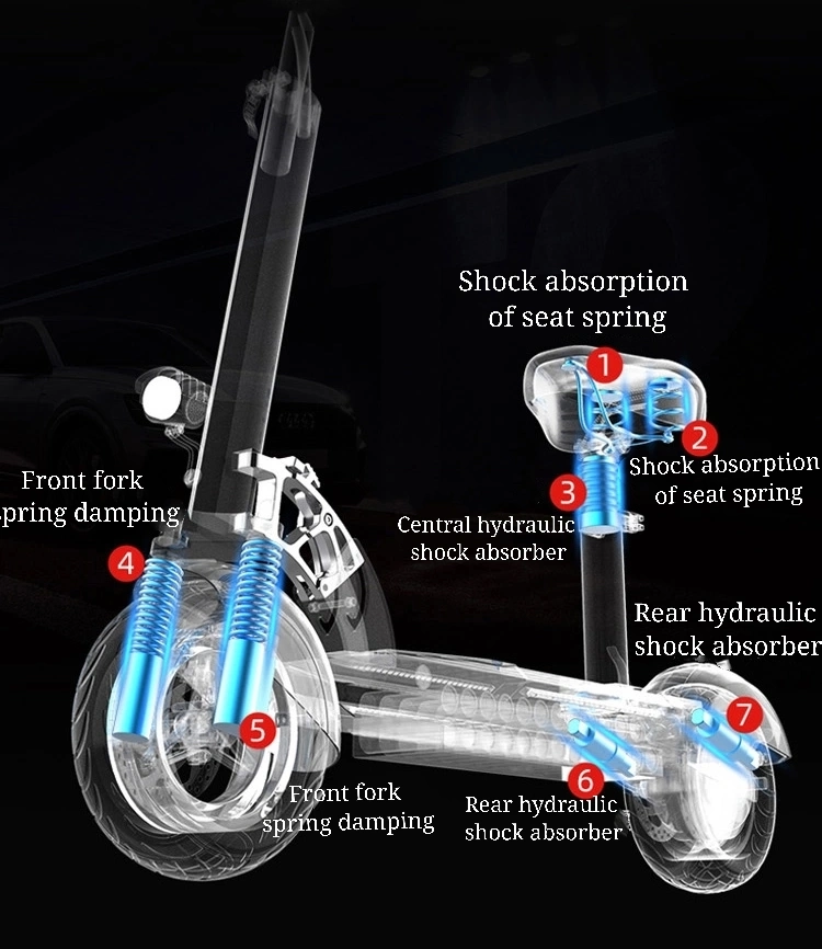 Electric Unfolding Bicycle with 350W Motor