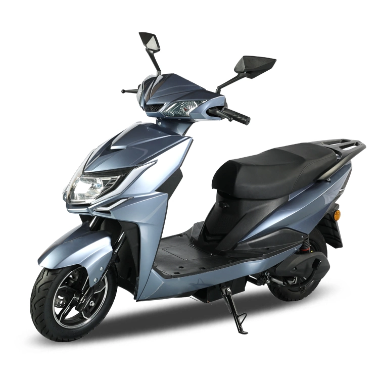 China Cheap Electrical Scooter Adult Powerful Moped E Moto Electric Motorcycle