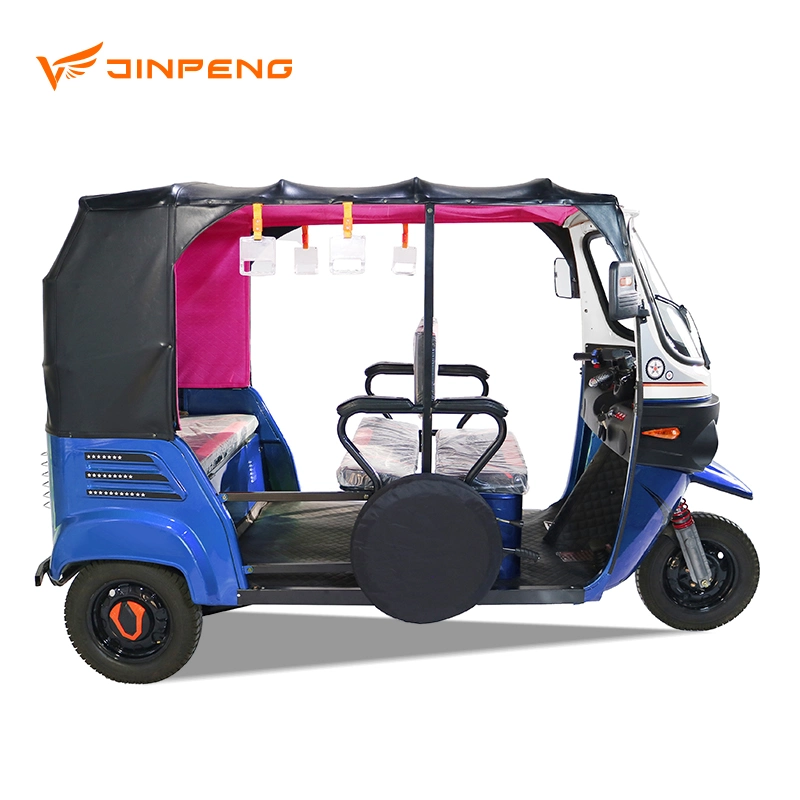 Jinpeng 2021 Passenger Tuk Tuk Moto Taxi for African Electric Rickshaw Tricycle