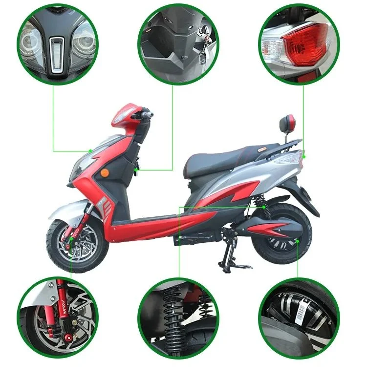Super Powerful Chinese Electric Scooter Cheap Electric Bike Adult for Sale
