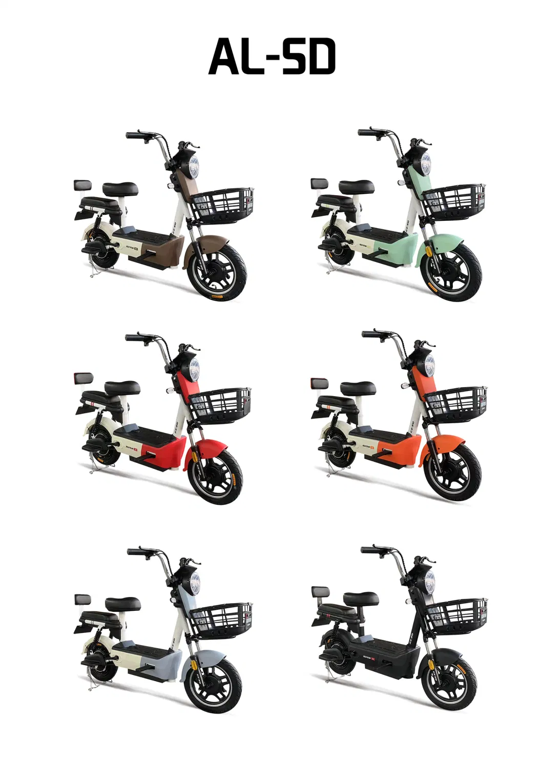 Ebike 350 W 450W 600W Motor Battery Bike Electric Motorcycle Scooter