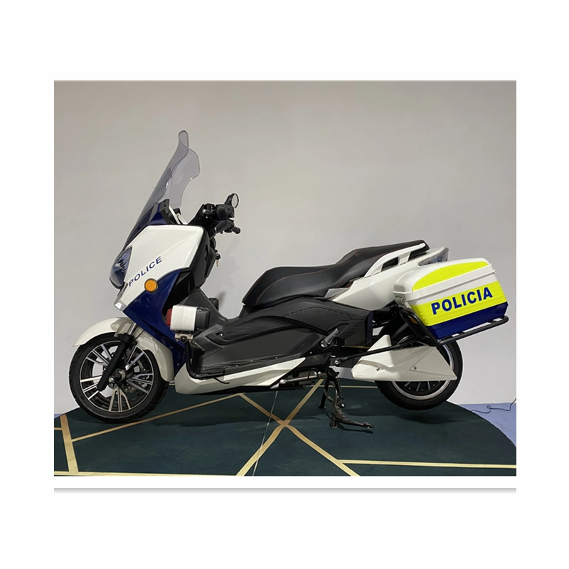 Electric Bicycle Moped Chinese 3000 Watt Scooter for Policeman Electric Motorcycle