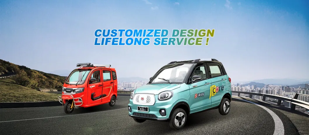 Auto Rickshaw 600W 800W 1200W Electric Rickshaw