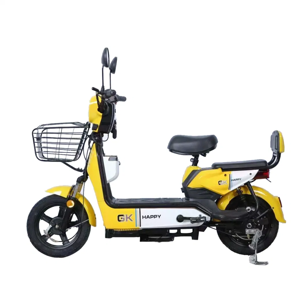 High Speed 2 Wheel Electric Scooter Emergency Pedals Equipped Electric Bicycles