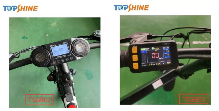 Removable 48V Battery Mountain Foldable Electrical Bike with Compass Temperature Detection