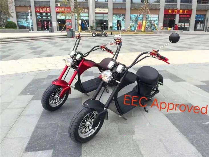 EEC Approval City Coco Electric Scooter with Removable Battery Cheap Ebikes