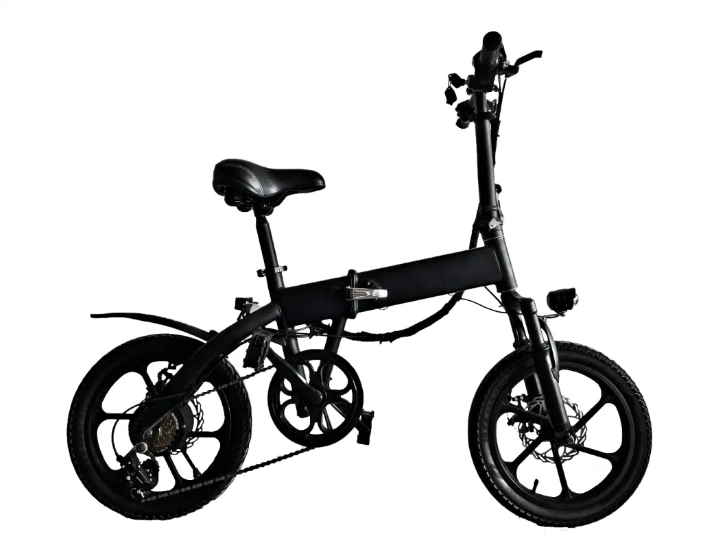 Chanson Foldable 6 Speed 36V 6ah Electric Bicycle 250W Electric Folding Bike