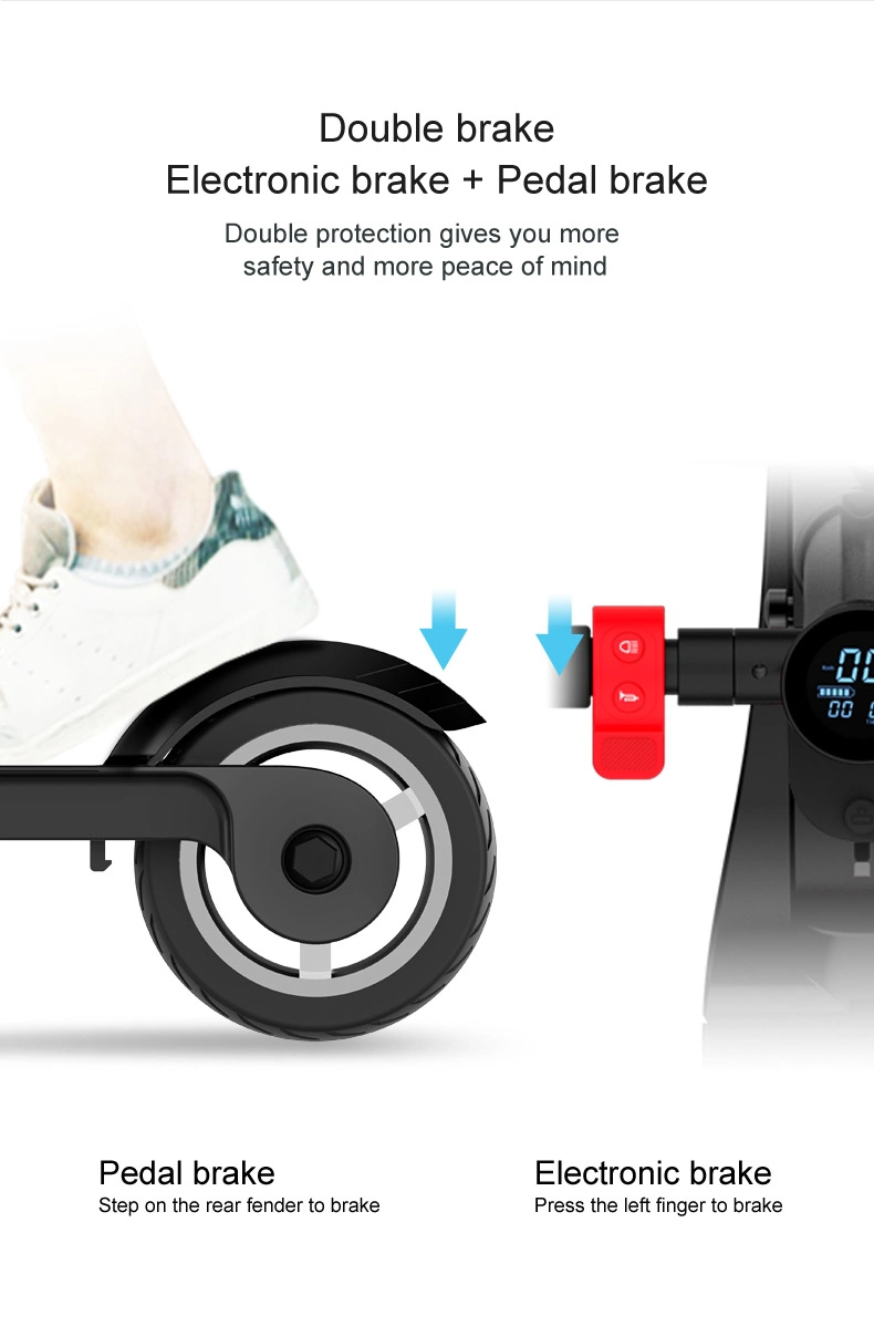 Two Wheels Cheap Foldable Self Balancing Adult Motorcycle Electric Scooter