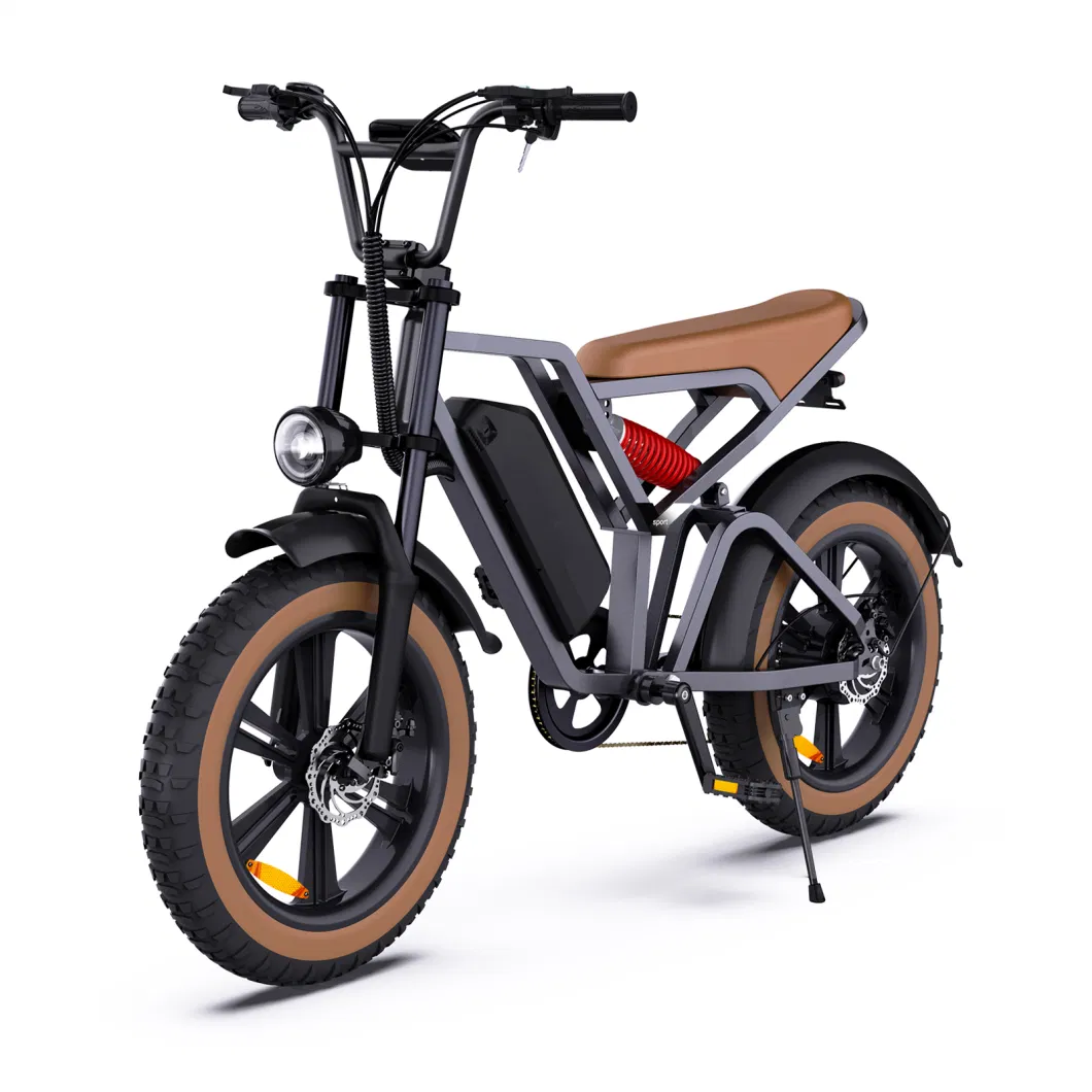 Motorcycle Electric Scooter Bicycle Electric Bike Scooter 48V 18ah Motor 500W Battery Electric City Bike Electric Moped Dirt Bike Moped Electric City Bike