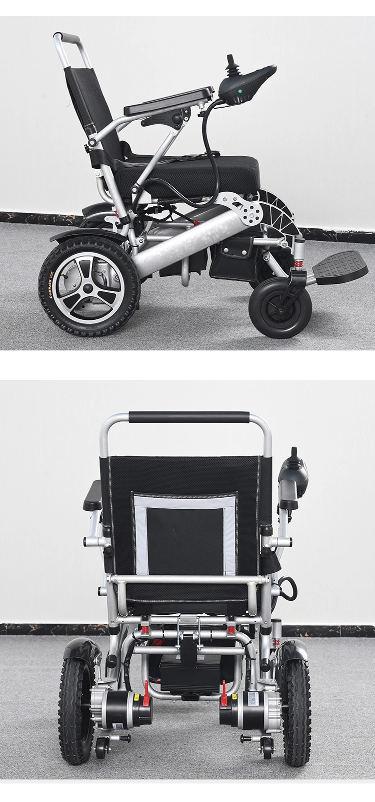 Folding Electric Wheelchair for The Elderly People Disabled Wheelchair