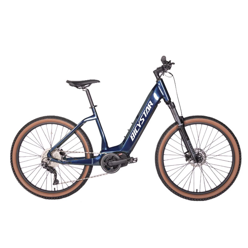 China Wholesale Aluminium Alloy Lithium Power Fat Tire 21speed 27.5 Inch Light Weight Mountain Electric Mountain E Bike