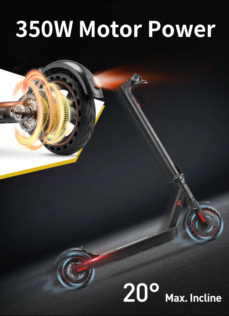 350W Wholesale 2 Wheel Good Performance Lithium Battery E-Scooter for Adults