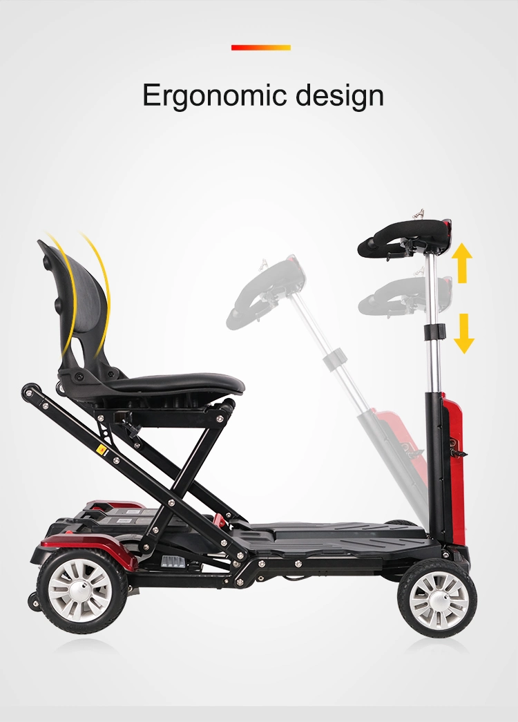 Four Wheel Automatic Folding Electric Scooters