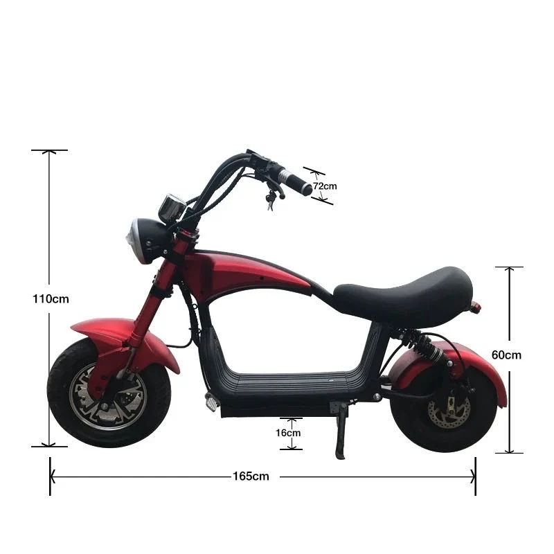 EEC Approval City Coco Electric Scooter with Removable Battery Cheap Ebikes