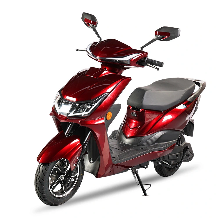 China Cheap Electrical Scooter Adult Powerful Moped E Moto Electric Motorcycle