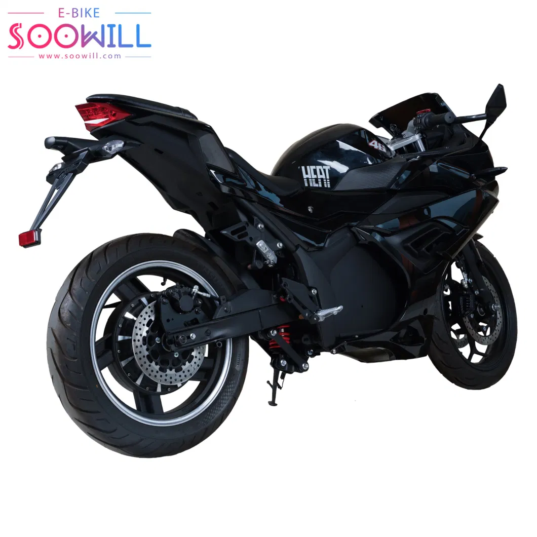 10000W Electric Motorcycle EEC Fashion Scooter E-Bike Scooty with 72V160ah Lithium Battery R1