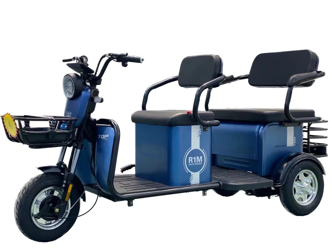3 Wheel Light Electric Passenger Scooter Tricycle for Adult by Ec Certification